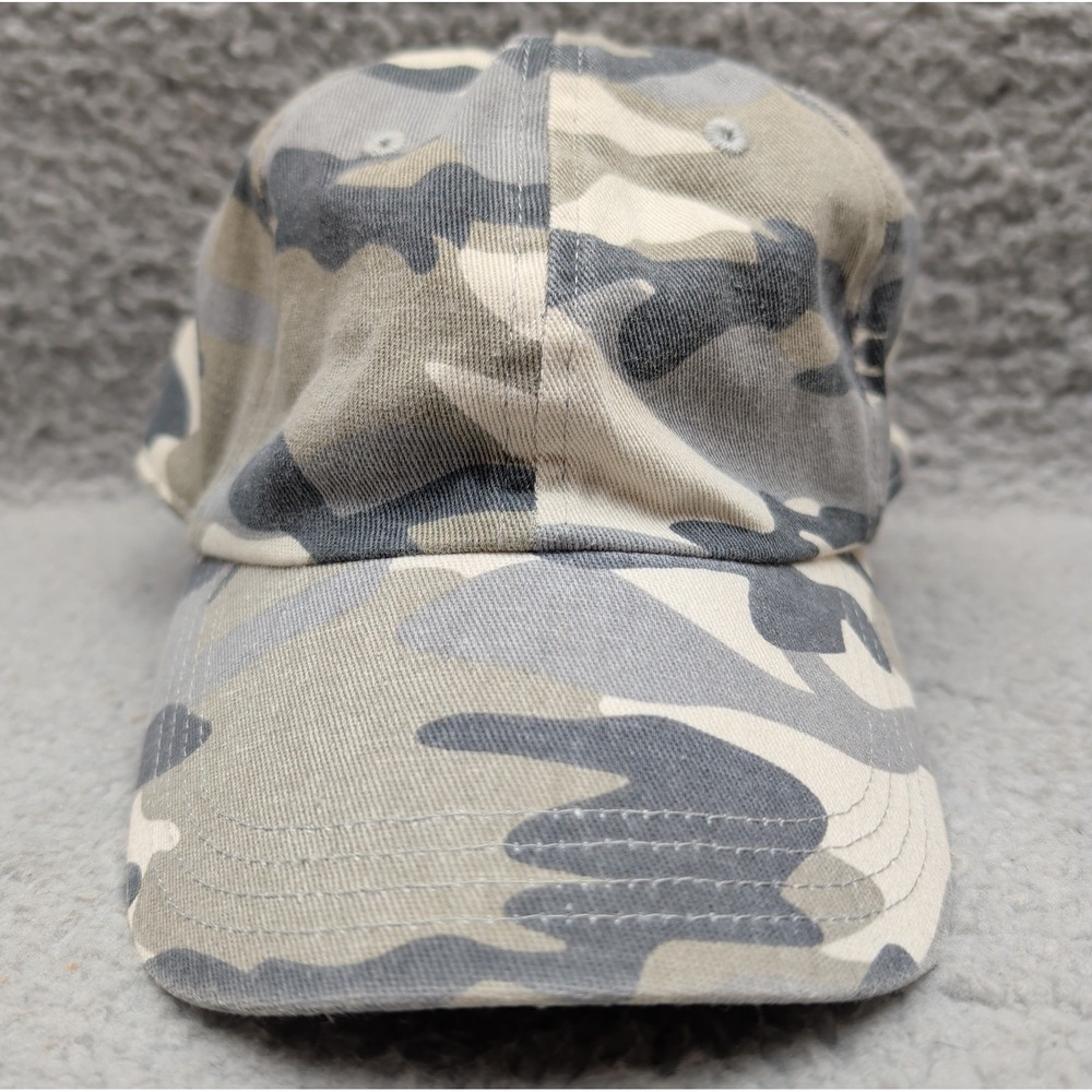 Anthropologie Green Tan Camo Hat Adjustable Women's 100% Cotton